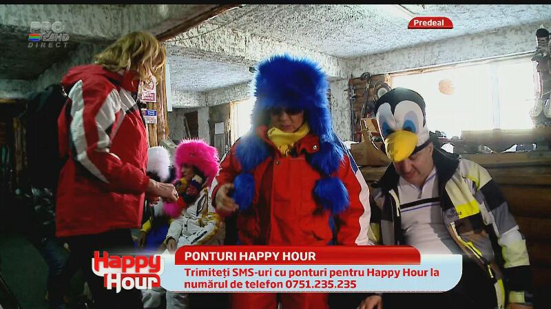 Pe pârtie, înainte! O nouă gaşcă de nebuni a învăţat să schieze: Laurette, Doiniţa, Vali Vijelie, Roxana Ciuhulescu şi Minodora!