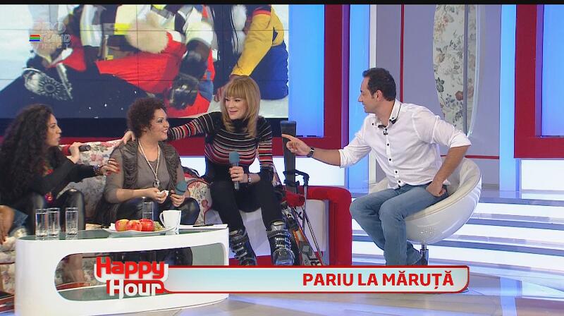 Minodora a pus pariul vieţii ei - dacă dă 10 ture de stadion, Măruţă, Doiniţa, Ciuhuleasca, Vijelie şi Laurette fac ceva pentru ea