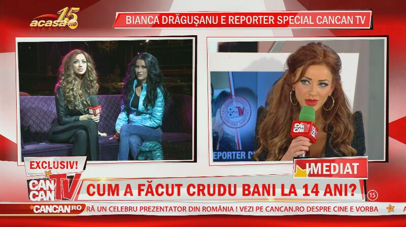 Cruduţa a dat din casă când a fost intervievată de Bianca Drăguşanu: