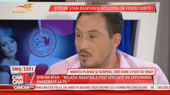 Râuri de lacrimi în platoul CancanTV! Ştefan Stan a izbucnit în plâns în direct, iar Ilinca nu a mai rezistat şi a cedat!