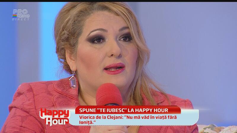 Viorica de la Clejani, în lacrimi la Happy Hour! Vezi de ce soţia lui Ioniţă a plâns în hohote şi ce a avut de spus!