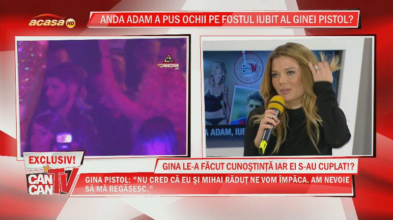 Prima reactie a Ginei Pistol dupa escapada lui Raduţ cu Anda Adam!