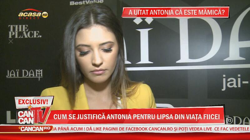 Tragedie pentru Antonia, chiar dacă ştie cum s-o mascheze cu zâmbetul pe buze! Artista nu şi-a mai văzut fetiţa de trei luni!