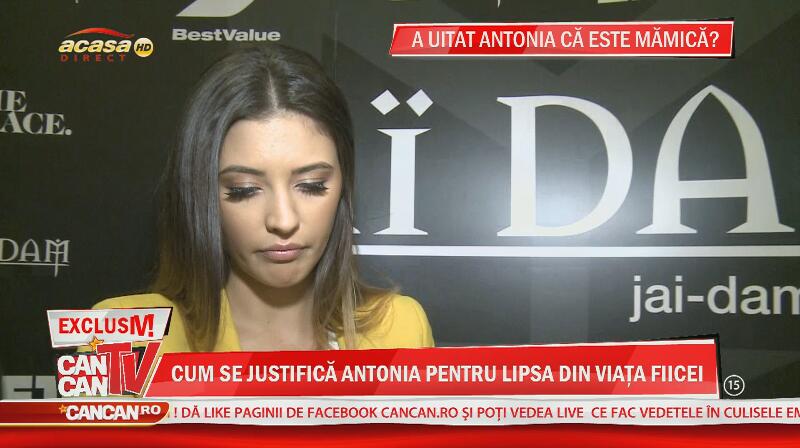 Tragedie pentru Antonia, chiar dacă ştie cum s-o mascheze cu zâmbetul pe buze! Artista nu şi-a mai văzut fetiţa de trei luni!
