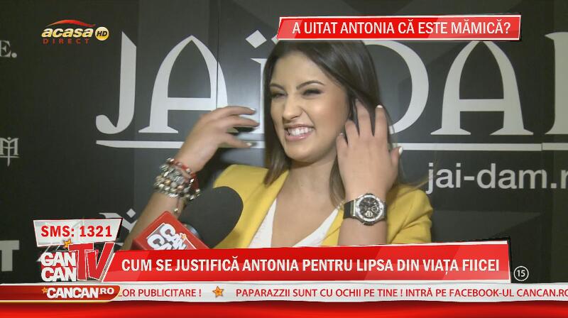 Tragedie pentru Antonia, chiar dacă ştie cum s-o mascheze cu zâmbetul pe buze! Artista nu şi-a mai văzut fetiţa de trei luni!