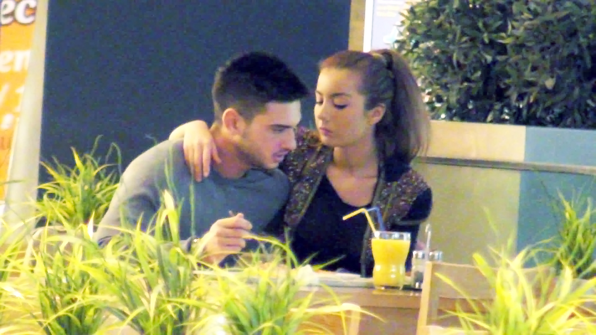 Dorian Popa, alaturi de Eliza, cea care i-a fost iubita la un moment dat