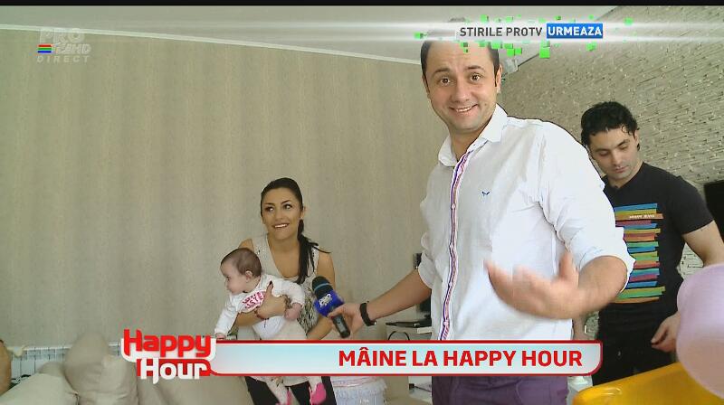 La o zi de la botez, Andra i-a făcut baie fetiţei lui Pepe în apă în care a pus aur şi miere, să-i fie viaţa dulce!