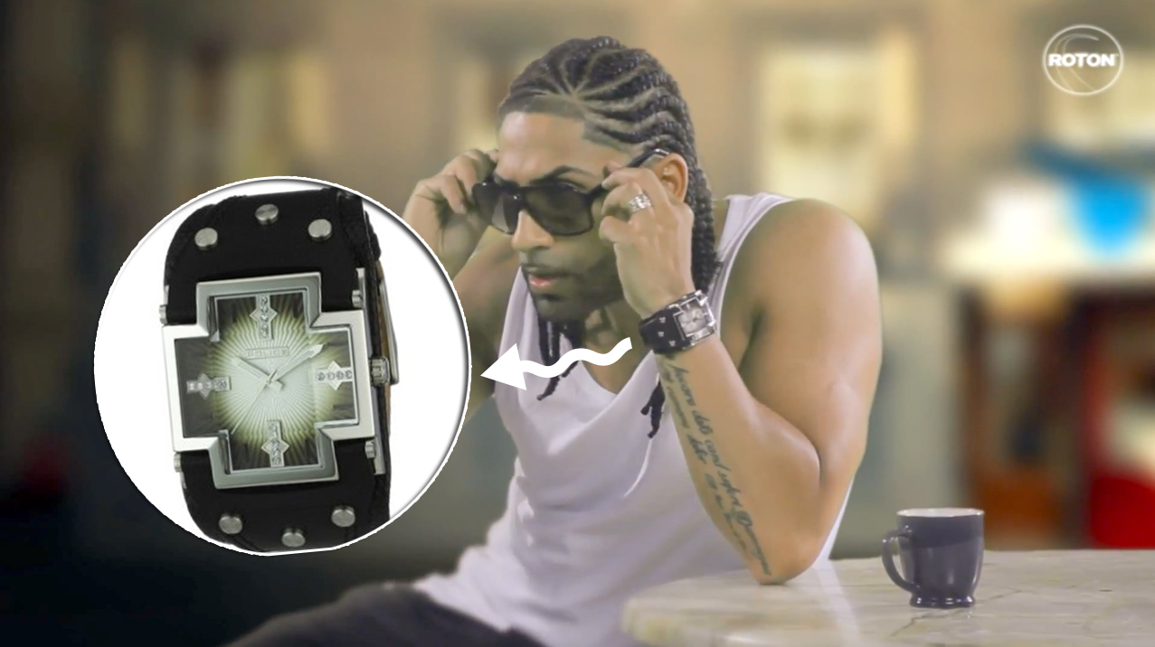 Artistul a purtat un cea de dama intr-unul dintre clipurile lui