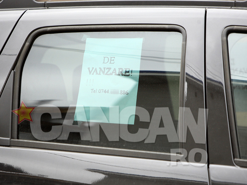 Silviu Prigoană cu o limuzină de sute de mii de euro, Adriana pe jos! Bahmuţeanca şi-a scos Dacia la vânzare!