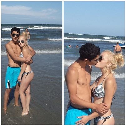 Babi Minune impreuna cu iubita sa