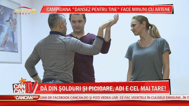 Adrian Artene, varianta îmbunătăţită! Roxana Ionescu i-a