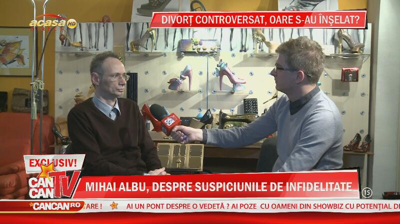 Albu trist şi debusolat, declaraţii uluitoare la CANCAN TV: