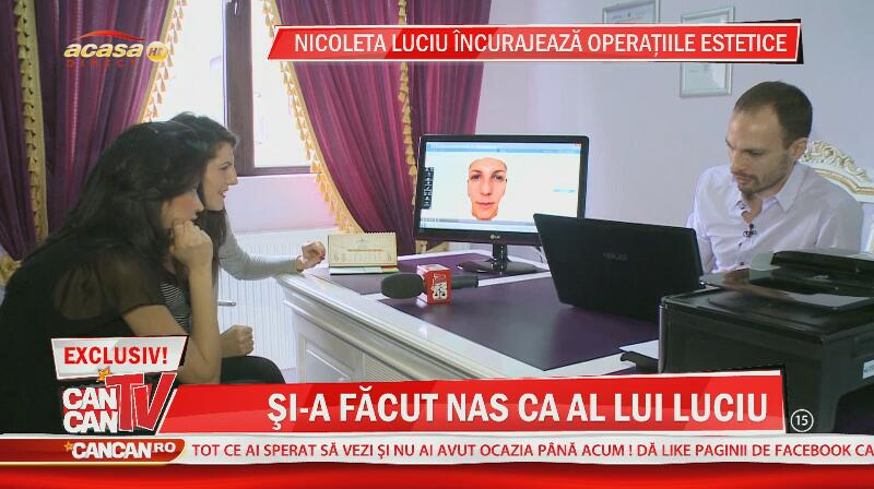 Cea mai mare fană a Nicoletei Luciu vrea să arate ca idolul ei! Denisa şi-a făcut nas ca al vedetei! Seamană?