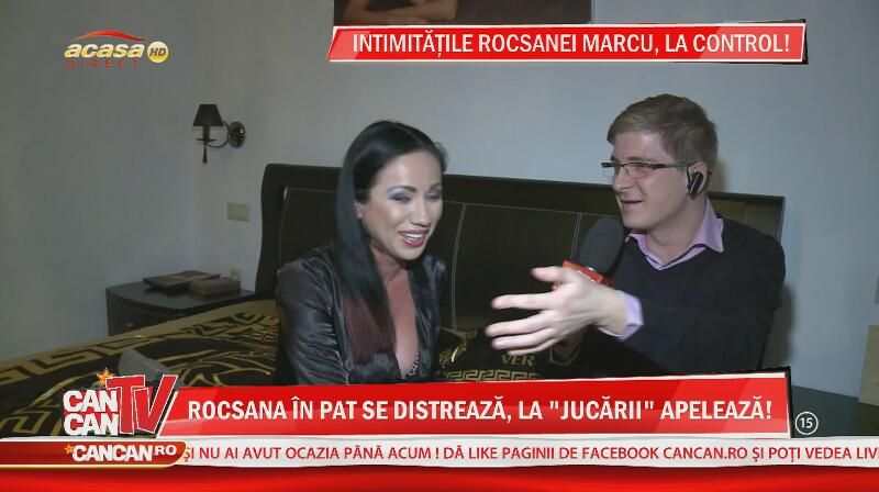 Roxana Marcu nu este deloc fată cuminte! În dormitor are un secret...cu baterii! Indiciu: este roz şi vibrează!