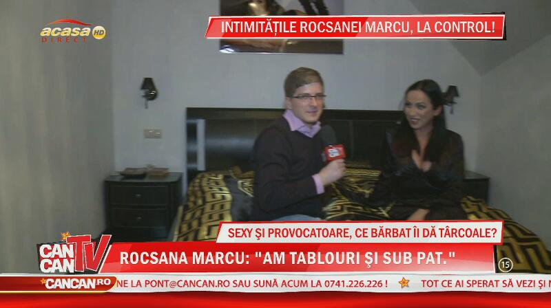 Roxana Marcu nu este deloc fată cuminte! În dormitor are un secret...cu baterii! Indiciu: este roz şi vibrează!