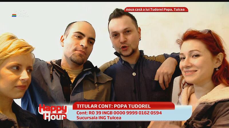 De dragul lui Tudorel Popa, trupa Zero şi Veveriţele i-au zugrăvit apartamentul! Uite-i pe toţi cum