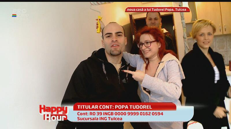 De dragul lui Tudorel Popa, trupa Zero şi Veveriţele i-au zugrăvit apartamentul! Uite-i pe toţi cum