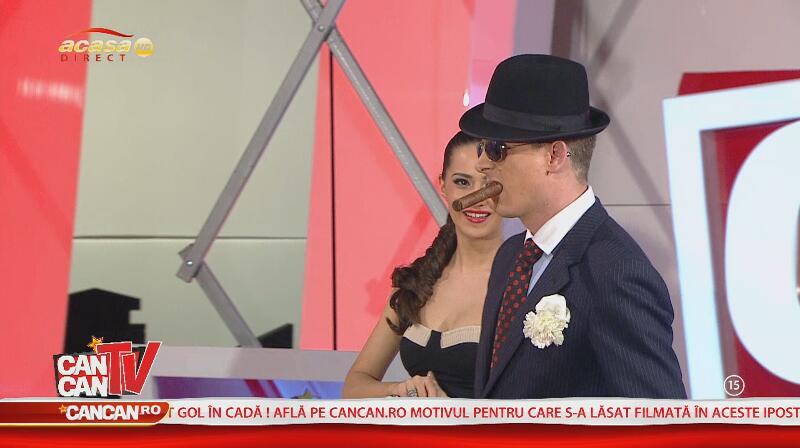 Teo Trandafir, prima apariţie televizată după divorţ, în direct, la CANCAN TV! A dat nas în nas cu De Niro!