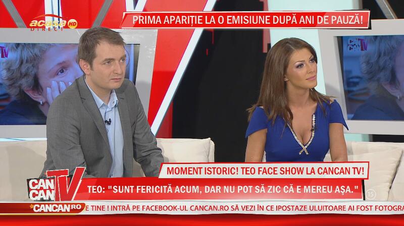 Teo Trandafir, declaraţii sensibile pentru fostul soţ: