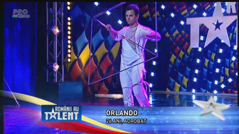 Prima oară, Andra era să nască în direct! Acum, acrobatul Orlando a ridicat o sală în picioare!