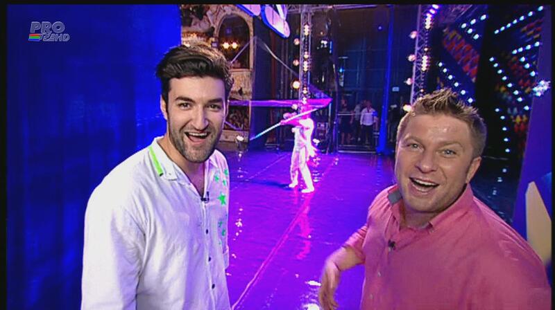 Prima oară, Andra era să nască în direct! Acum, acrobatul Orlando a ridicat o sală în picioare!