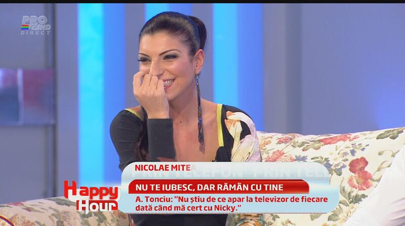 Andreea Tonciu despre împăcarea cu Nicky Mitea: