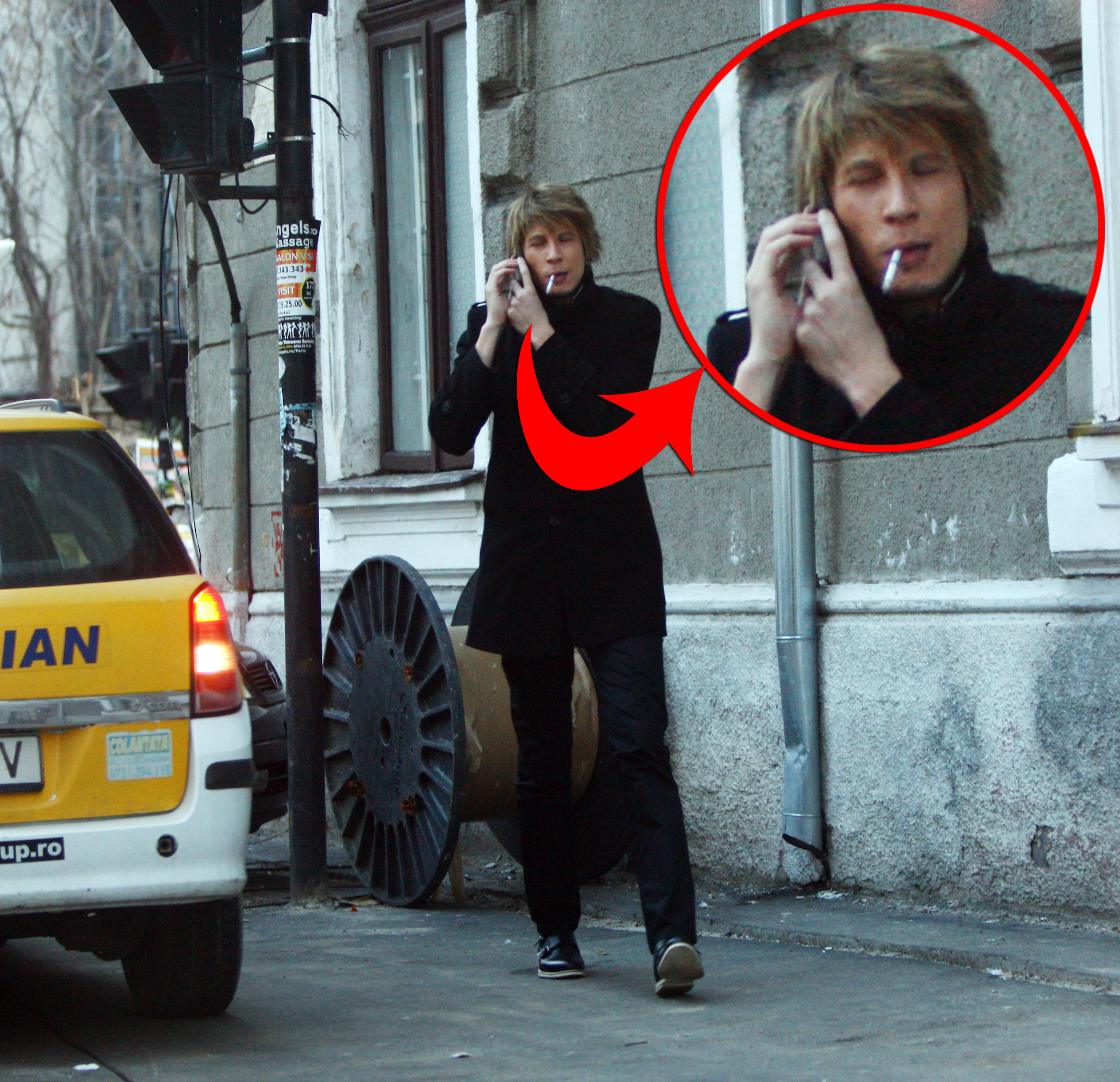 Tudor trage cu nesat din tigara nerecomandata de medici