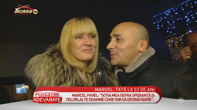 Marcel Pavel va deveni tată la 53 de ani!