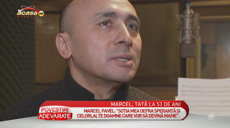 Marcel Pavel va deveni tată la 53 de ani!
