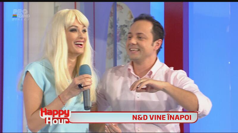 Schimbare spectaculoasă de look! Anca Ţurcaşiu blondă şi Mihai Constantinescu rapper! Îi prinde transformarea?