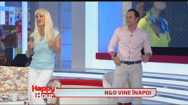 Schimbare spectaculoasă de look! Anca Ţurcaşiu blondă şi Mihai Constantinescu rapper! Îi prinde transformarea?