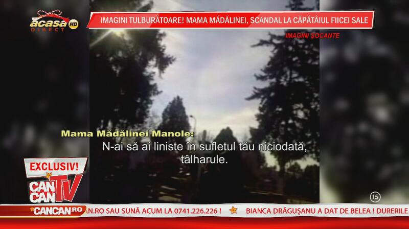 Mama Mădalinei Manole, blesteme satanice peste mormântul fetei ei! L-a ameninţat pe Petru Mircea: