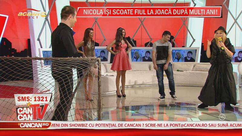 Moment extrem de emoţionant la CANCAN TV! Nicola i-a spus fiului său