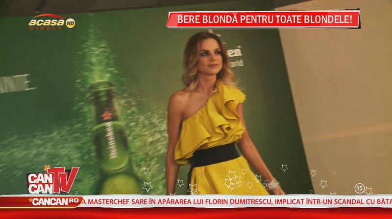 Bere blondă pentru blonde! Uite cum s-au îmbrăcat cele mai sexy blondine mondene la sărbătorirea a 140 de ani de Heineken!