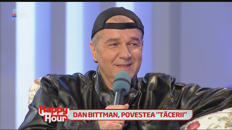 Dan Bittman, cu ochii în lacrimi la Happy Hour: