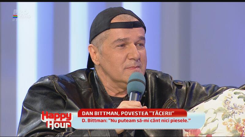 Dan Bittman, cu ochii în lacrimi la Happy Hour: