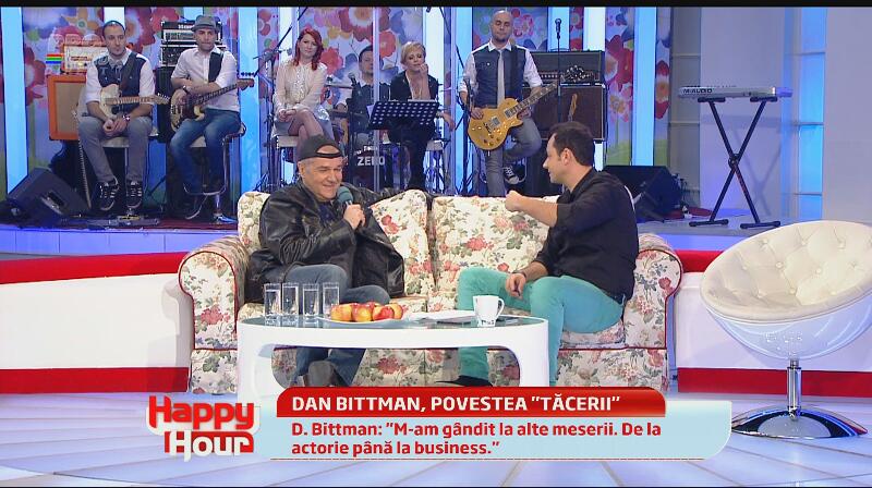 Dan Bittman, cu ochii în lacrimi la Happy Hour: