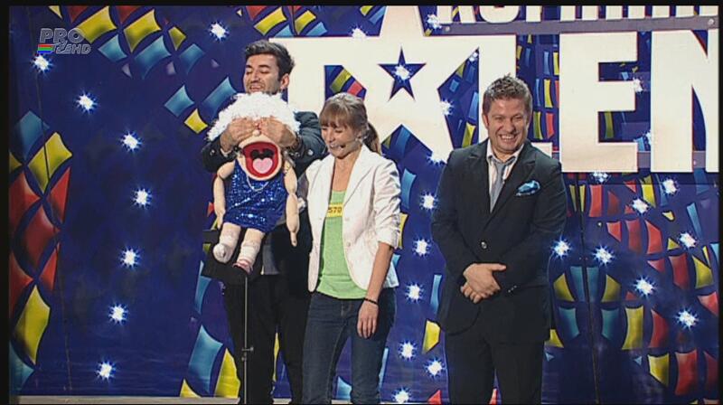 O tipă ventriloc a făcut show maxim la