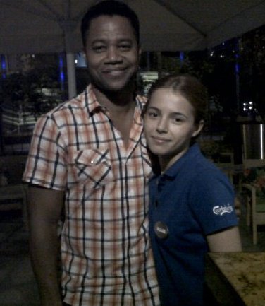 Daniela l-a servit si pe Cuba Goodin Jr