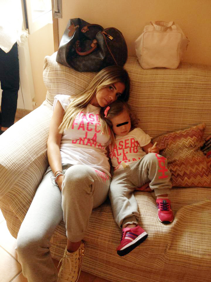 Rosaria, sora lui Vincenzo, a insotit-o pe Maya la Roma sa-si vada mama