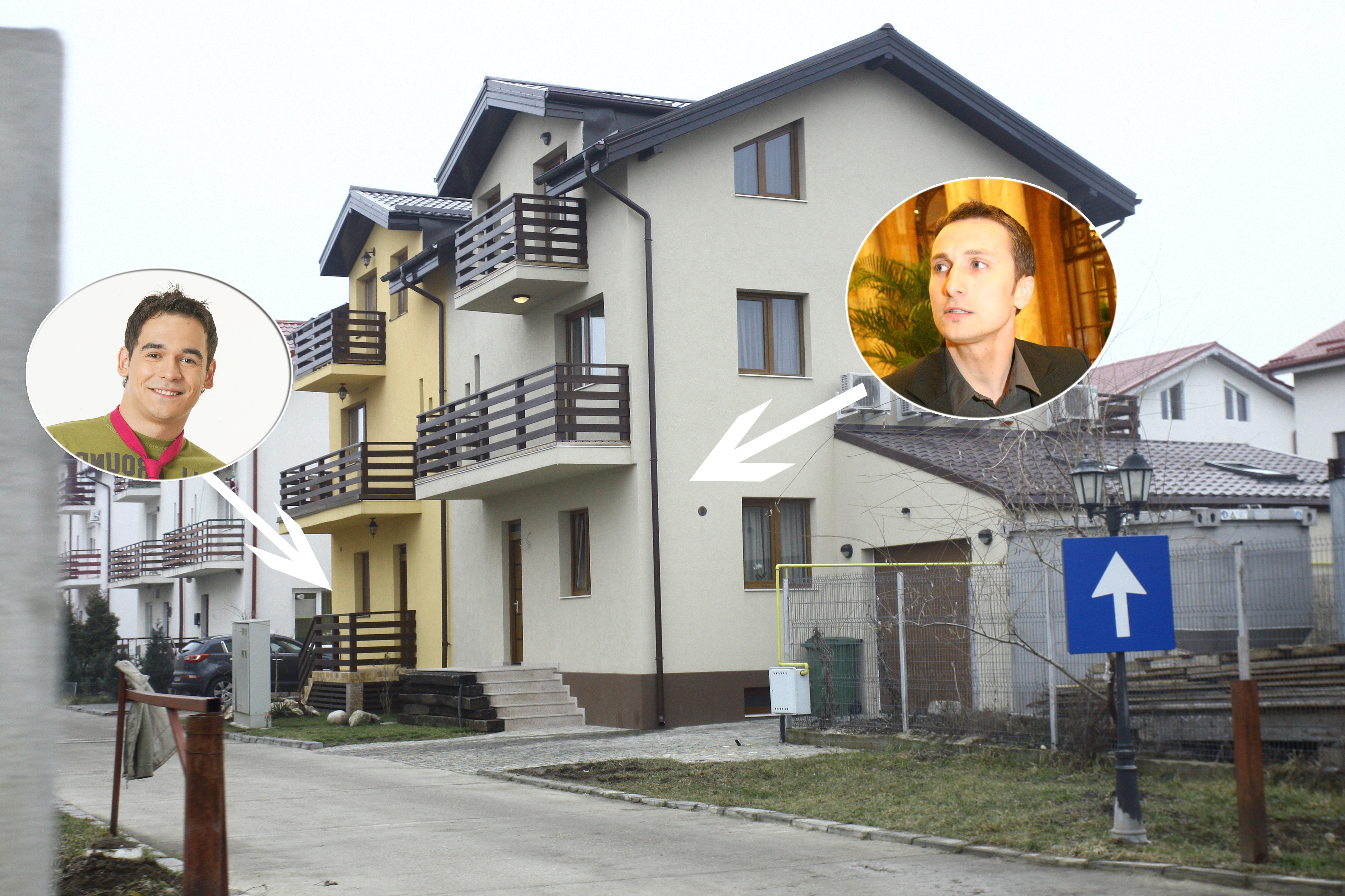 Razvan si Dani nu au rezistat prea mult separati si s-au mutat din nou perete in perete, dar la vila!