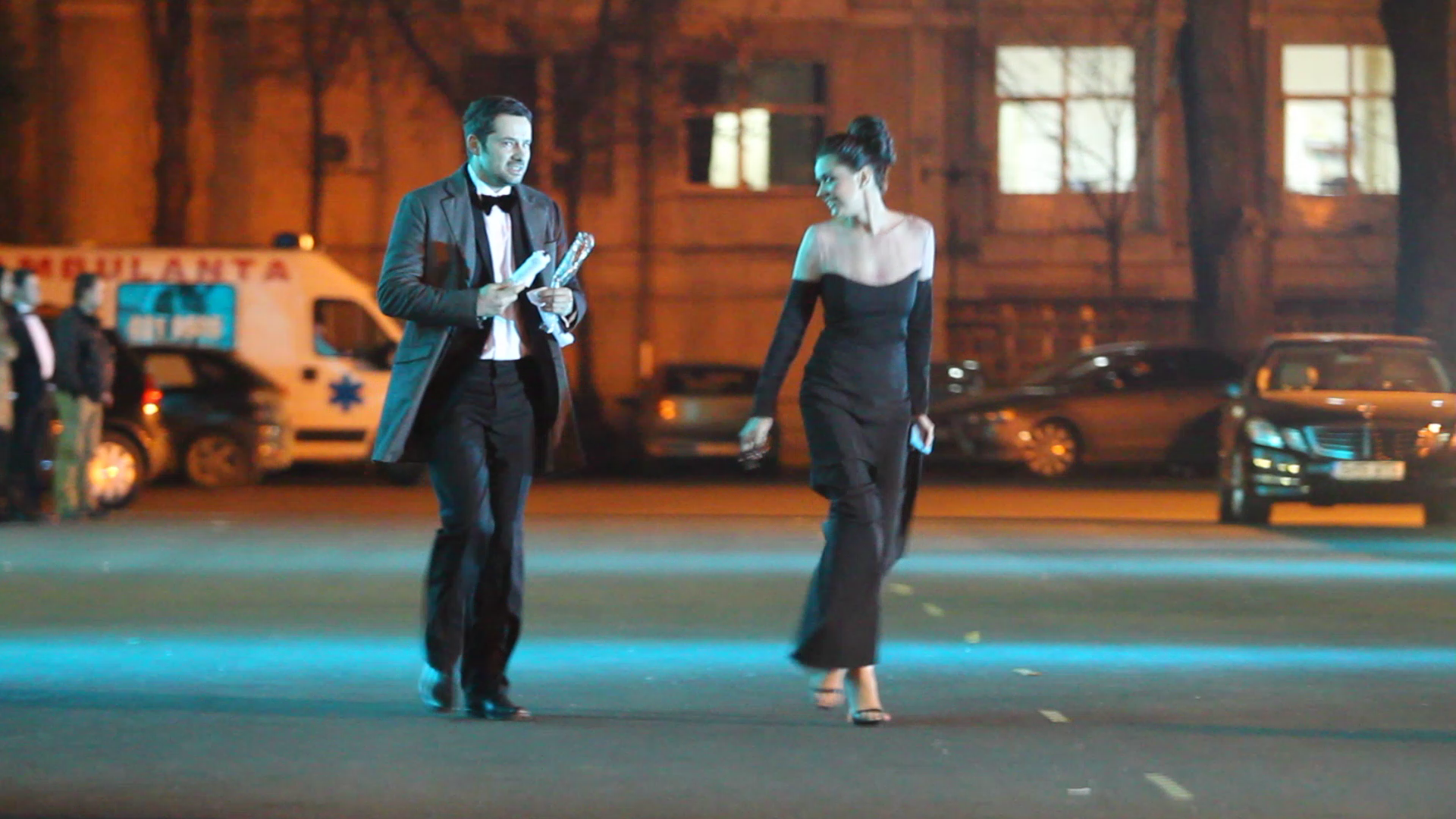 Din pacate cei doi nu au mers impreuna spre casa ci doar fiecare la masina lui