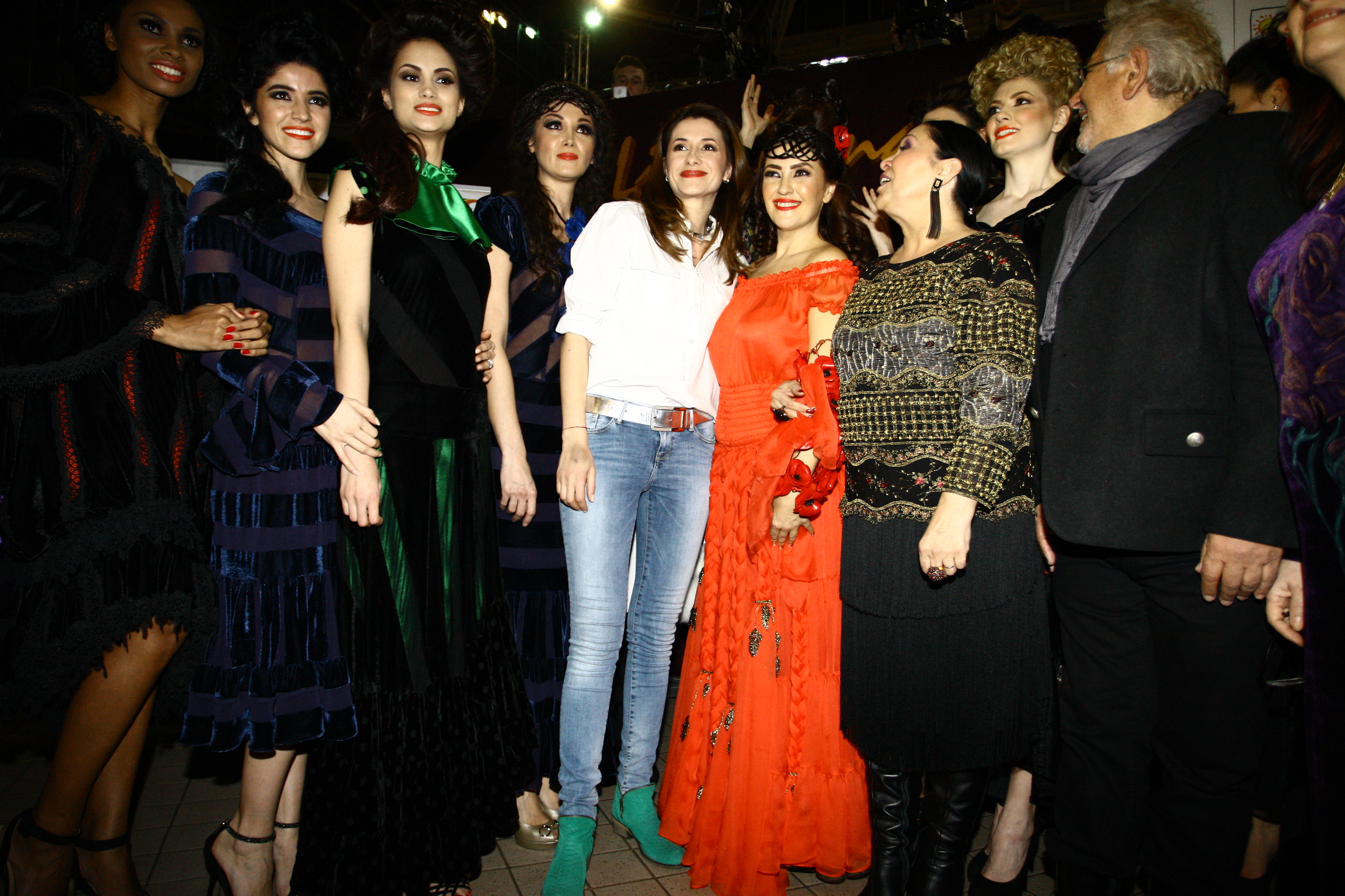 Rona a fost un model mai atipic in prezentarea Lizei Panait