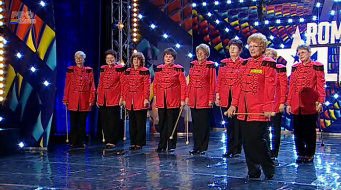 Bunicutele majorete din Salonta