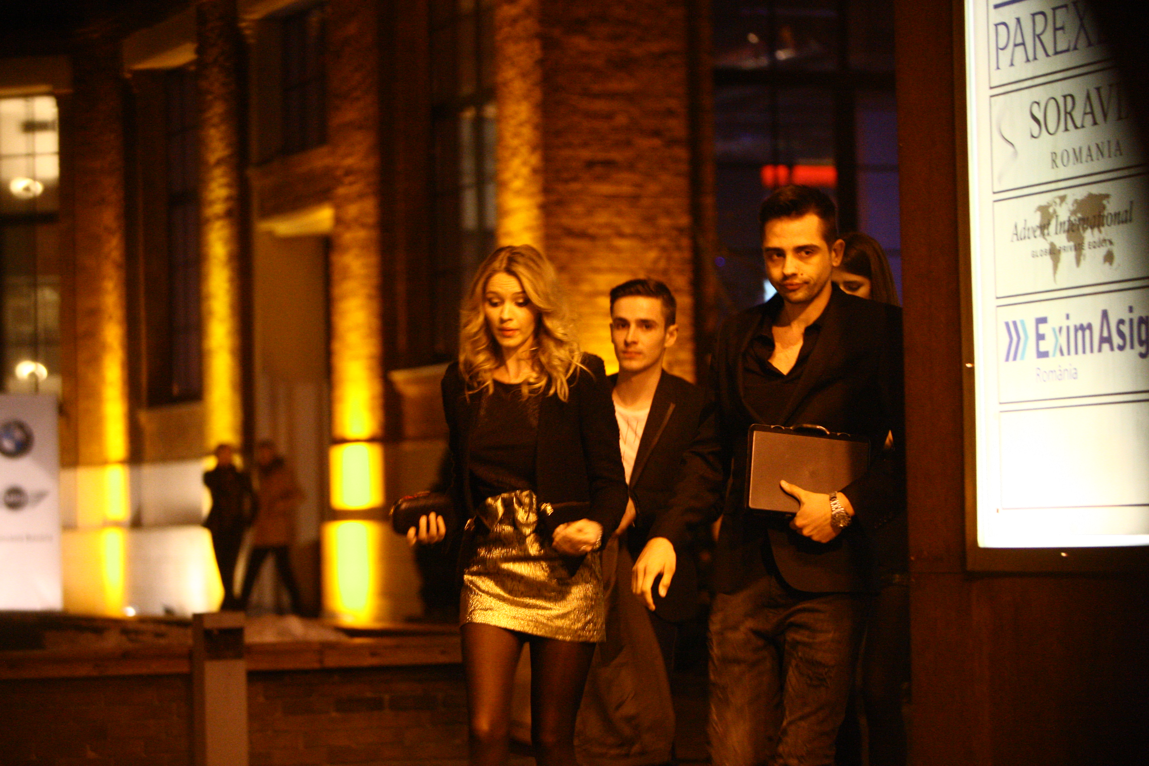 Alaturi de sotii Gruia s-a distrat si Andrei Leonte