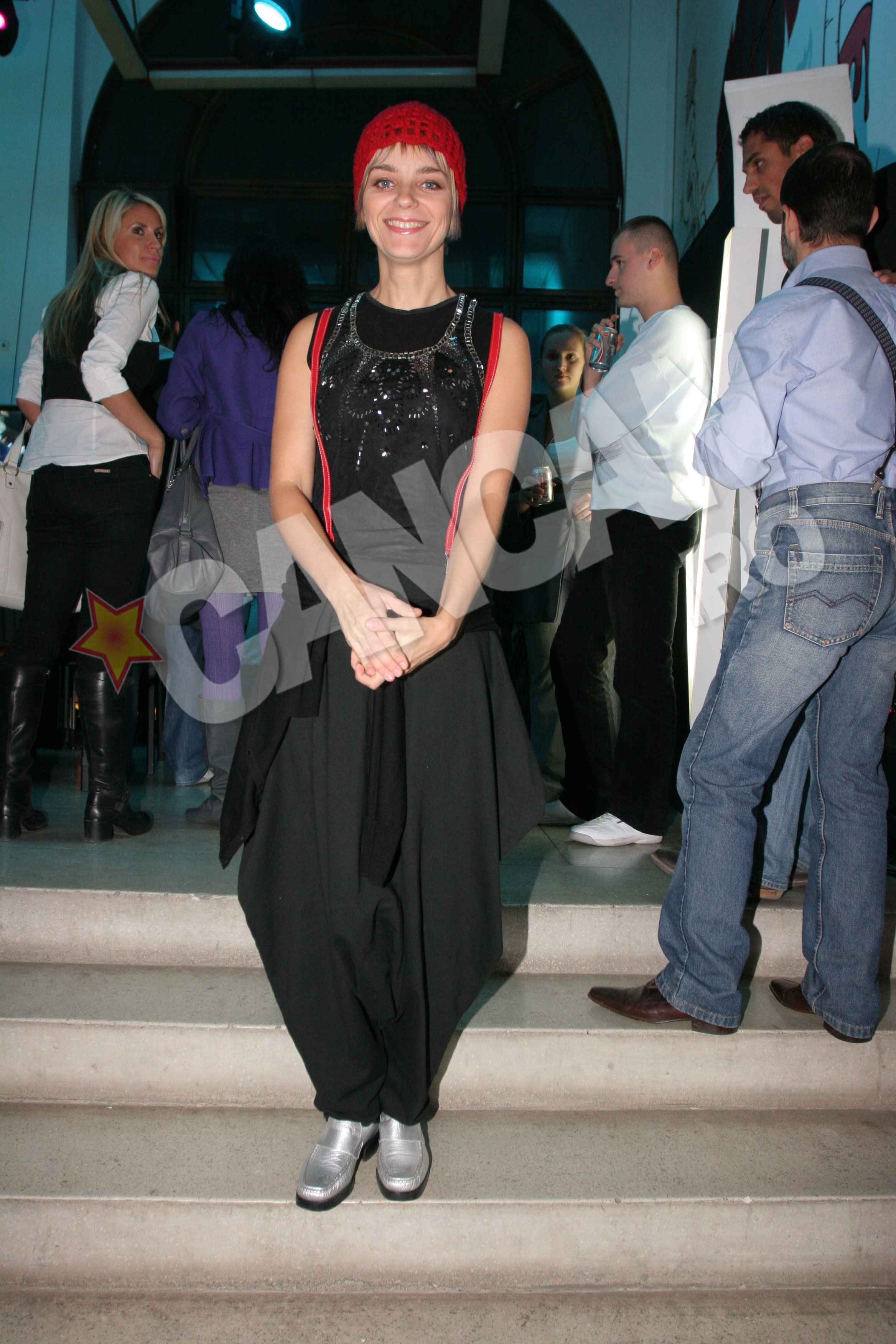 Gianina, pe vremea cand fiecare aparitie publica a ei era una de neuitat