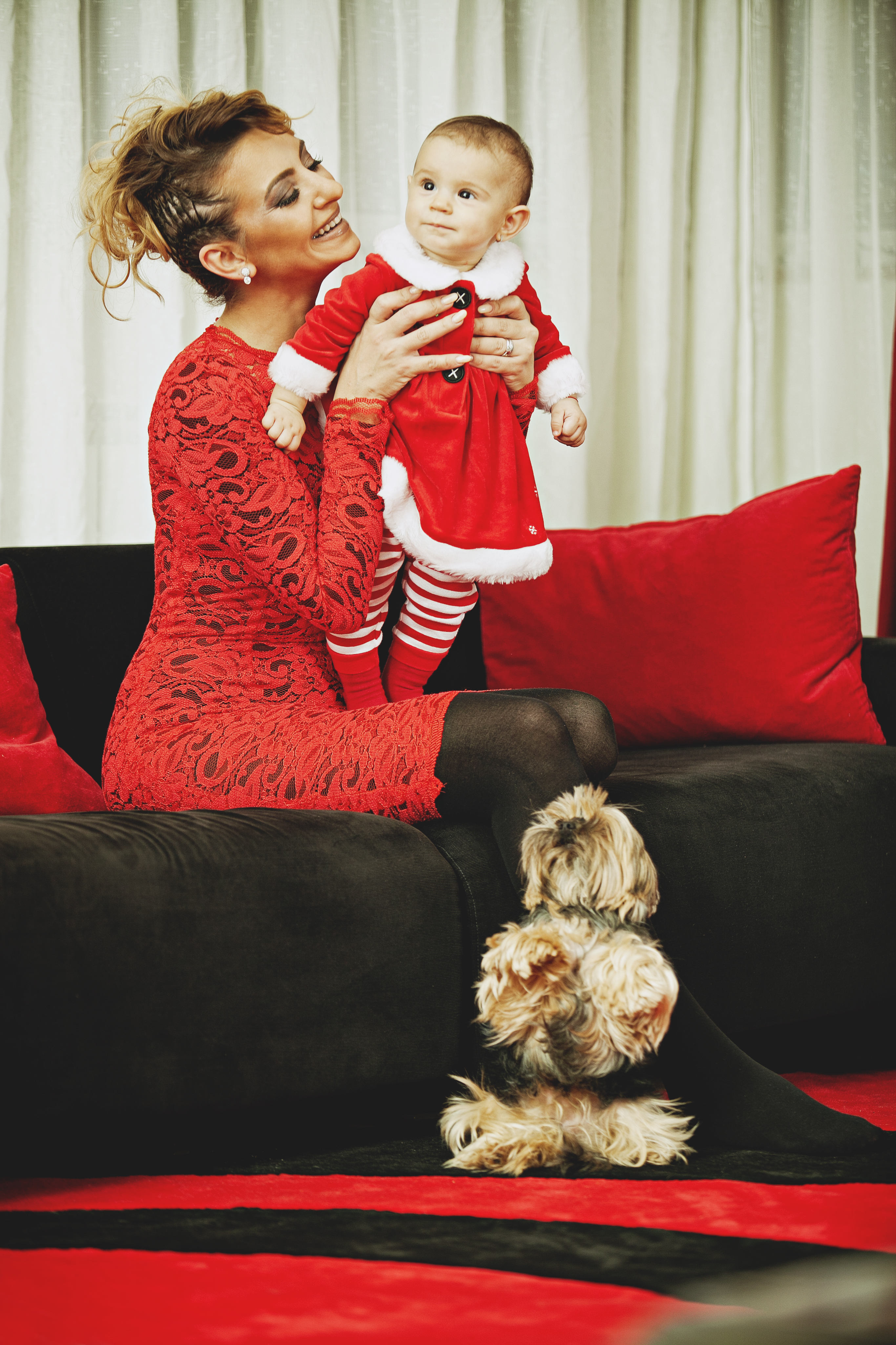 In perioada sarcinii, Giulia a luat cateva kilograme bune insa le-a topit rapid dupa nasterea Antoniei