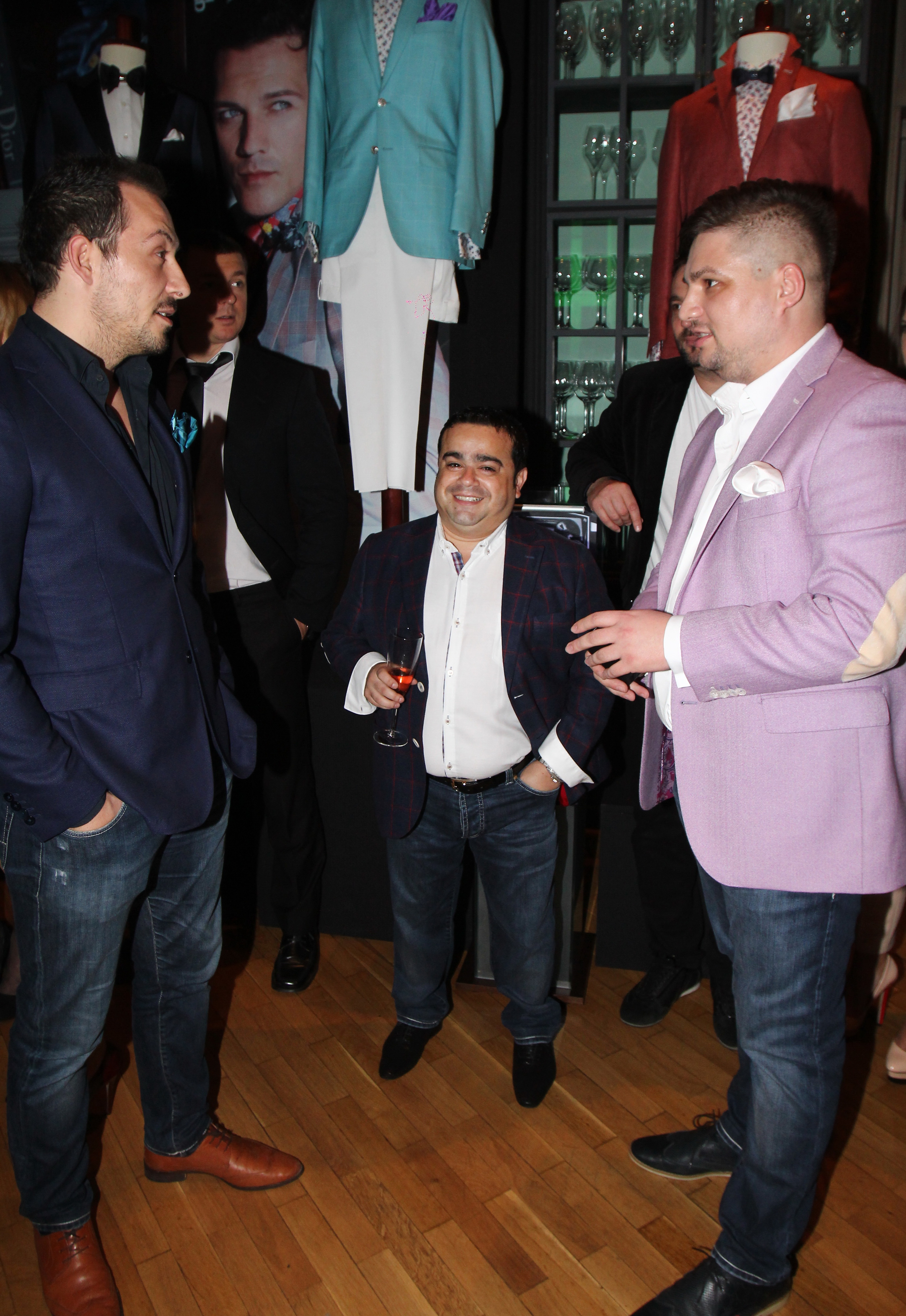 Cei doi artisti au stat de vorba mai bine de o ora la un eveniment monden