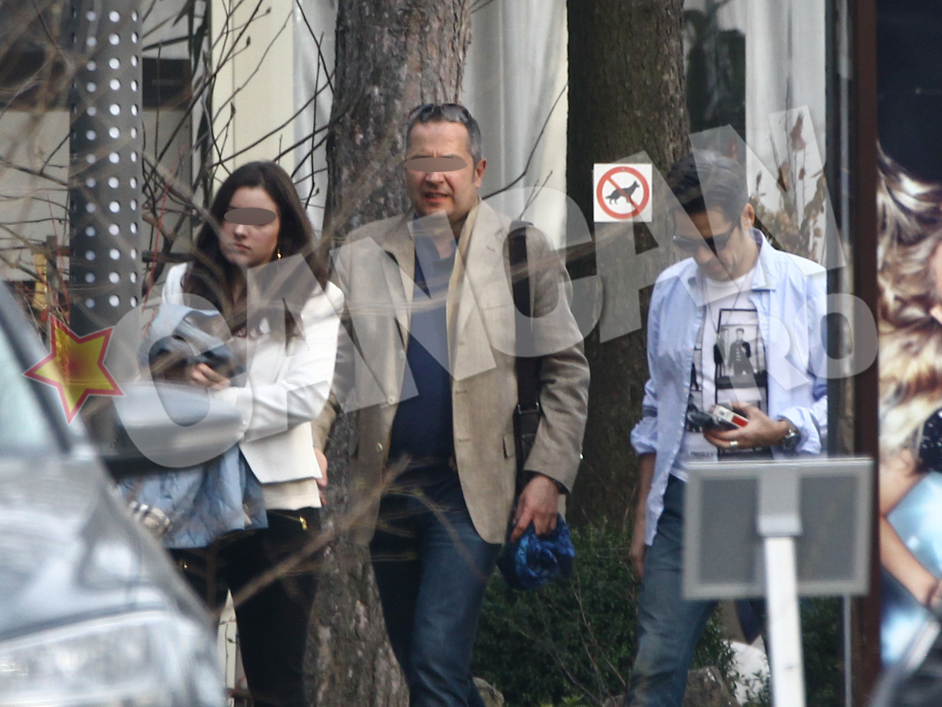 Stefan Banica a fost cu prietenii la masa, in Herastrau