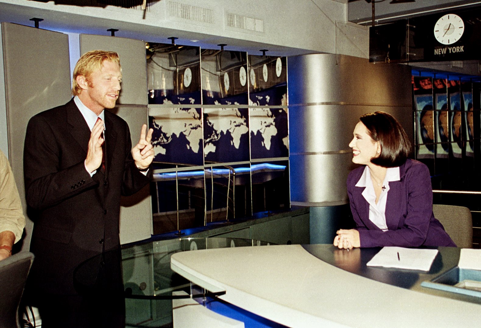 Andeea Esca, alaturi de Boris